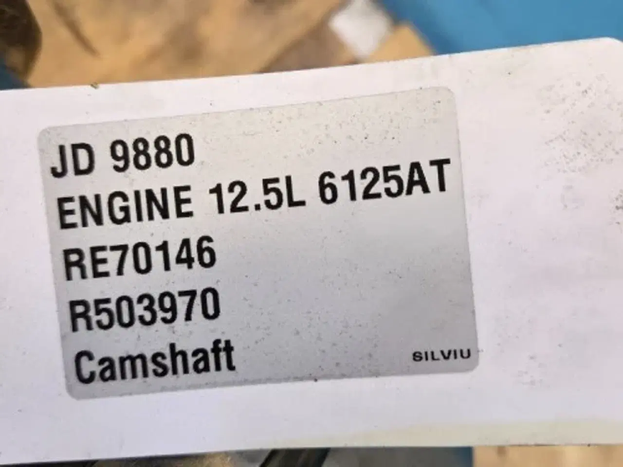 Billede 7 - John Deere  6125AT    Krumtapaksel   RE70146