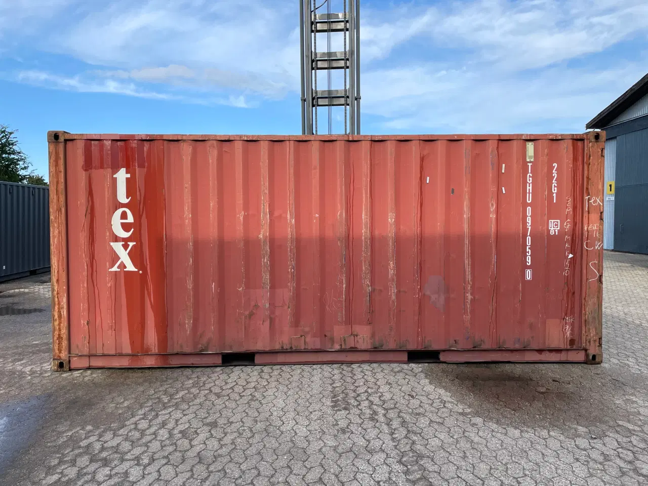 Billede 5 - 20 fods Container- ID: TGHU 097059-0