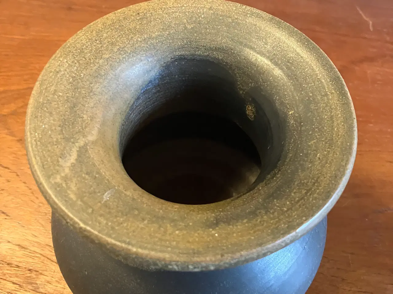 Billede 3 - Keramikvase i brune nuancer