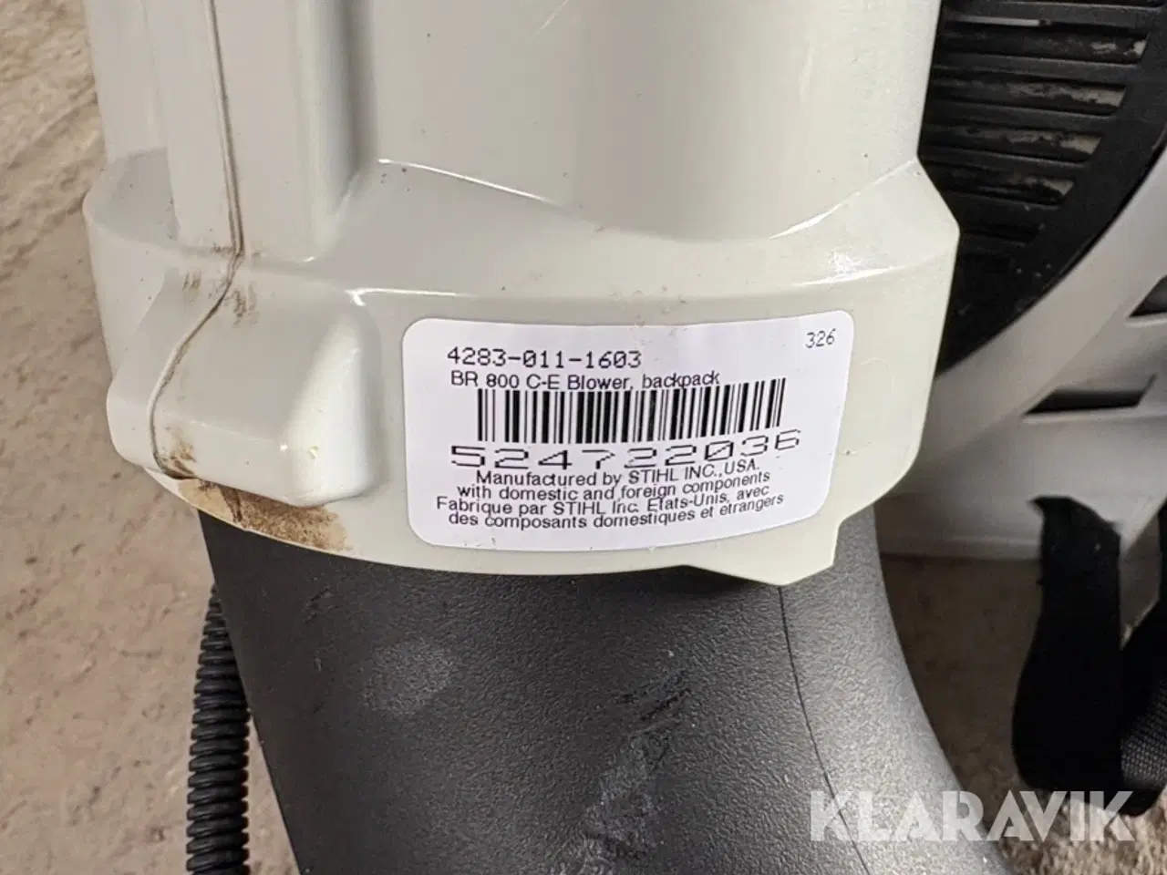 Billede 7 - Løvblæser Stihl BR 800C