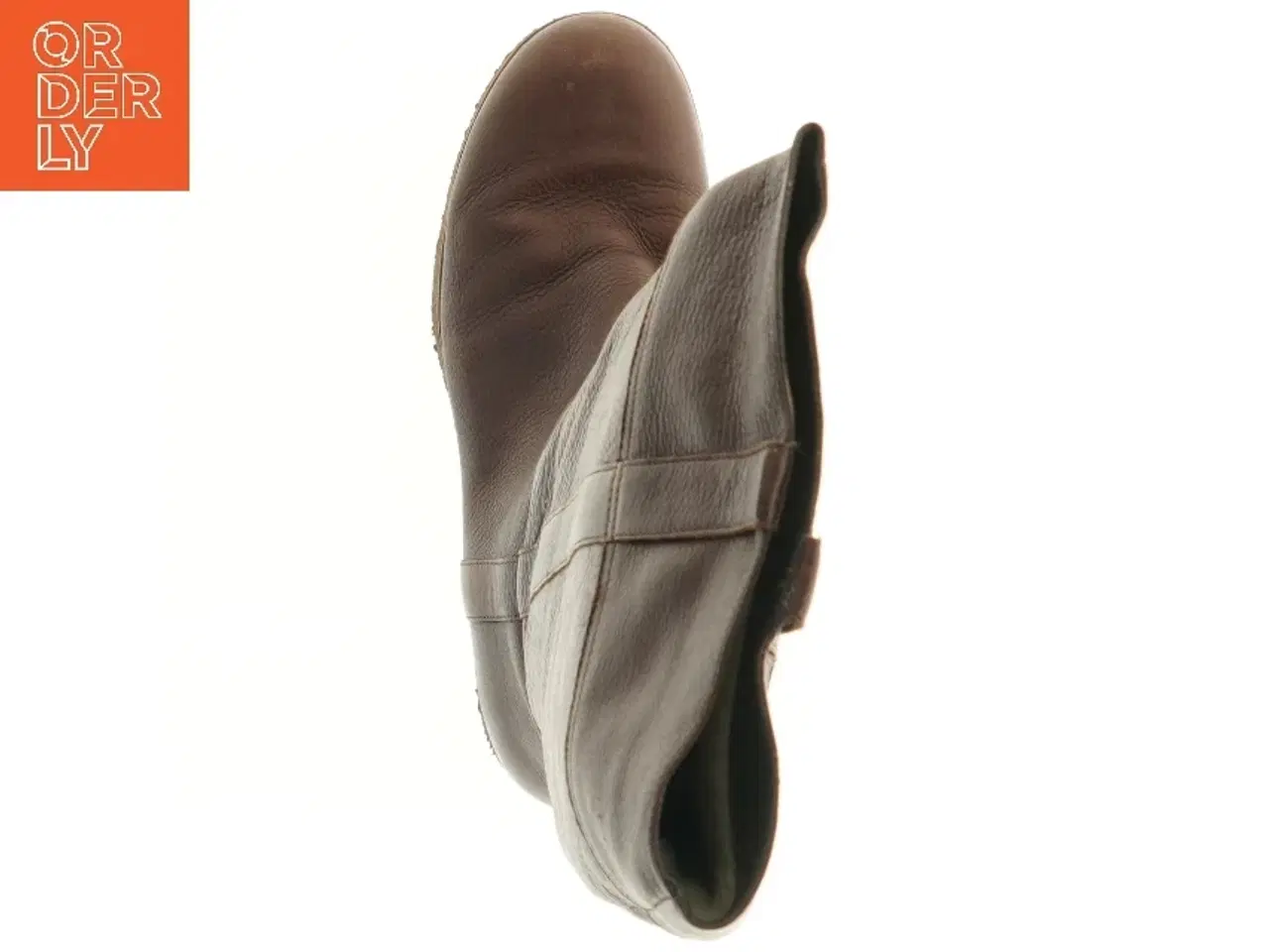 Billede 2 - Brune læderstøvler, størrelse 40 fra Ca Shott (str. 40 )