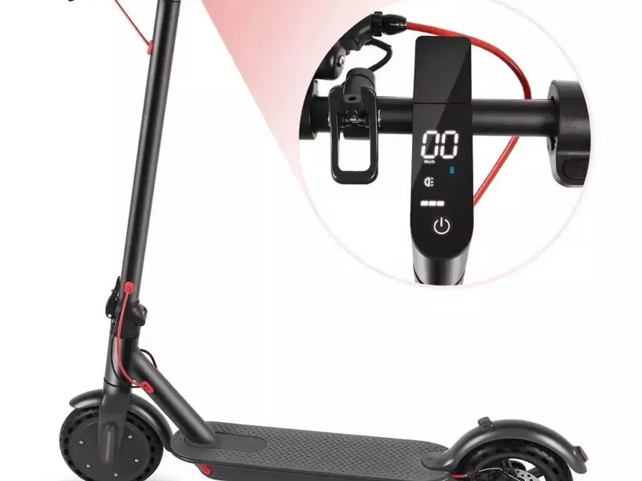 Billede 2 - El-løbehjul PRO 350W/10.4Ah, 20 km kørsel, 25km/t