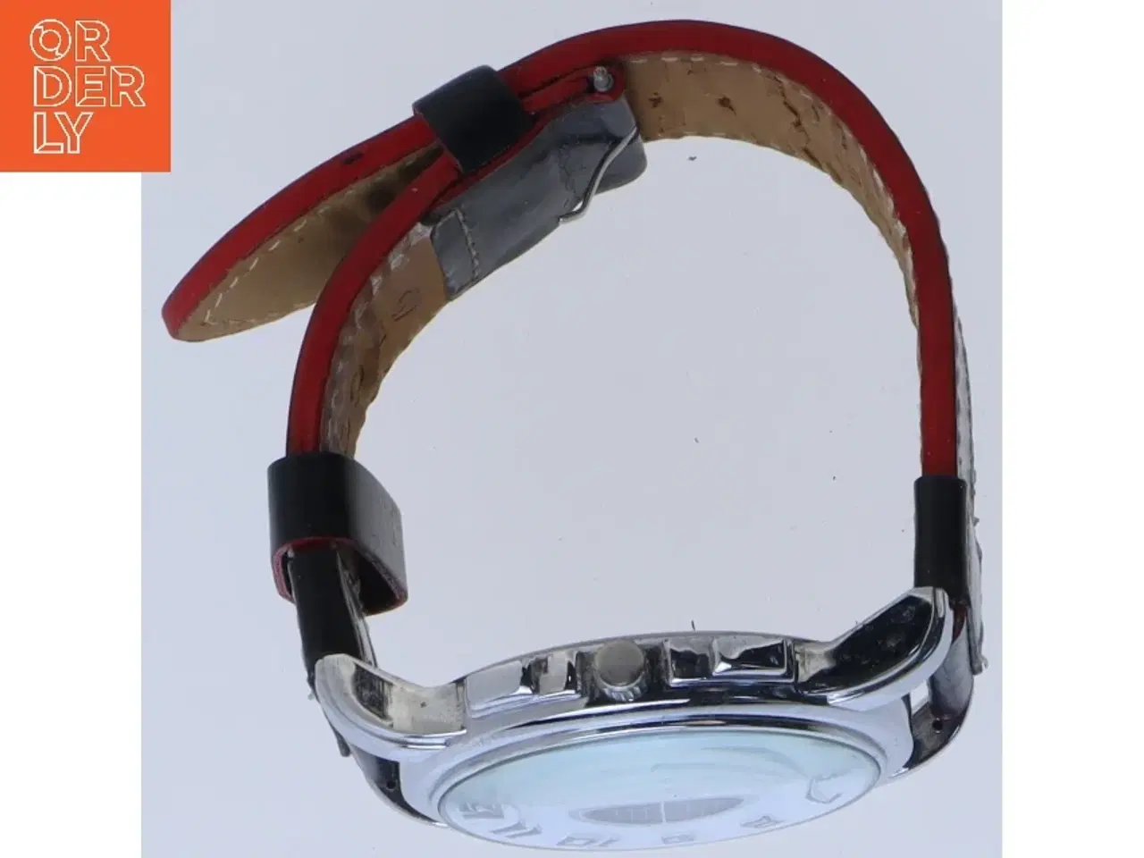 Billede 2 - Herreur med sort urskive fra Gecco (str. Ø 5 cm)