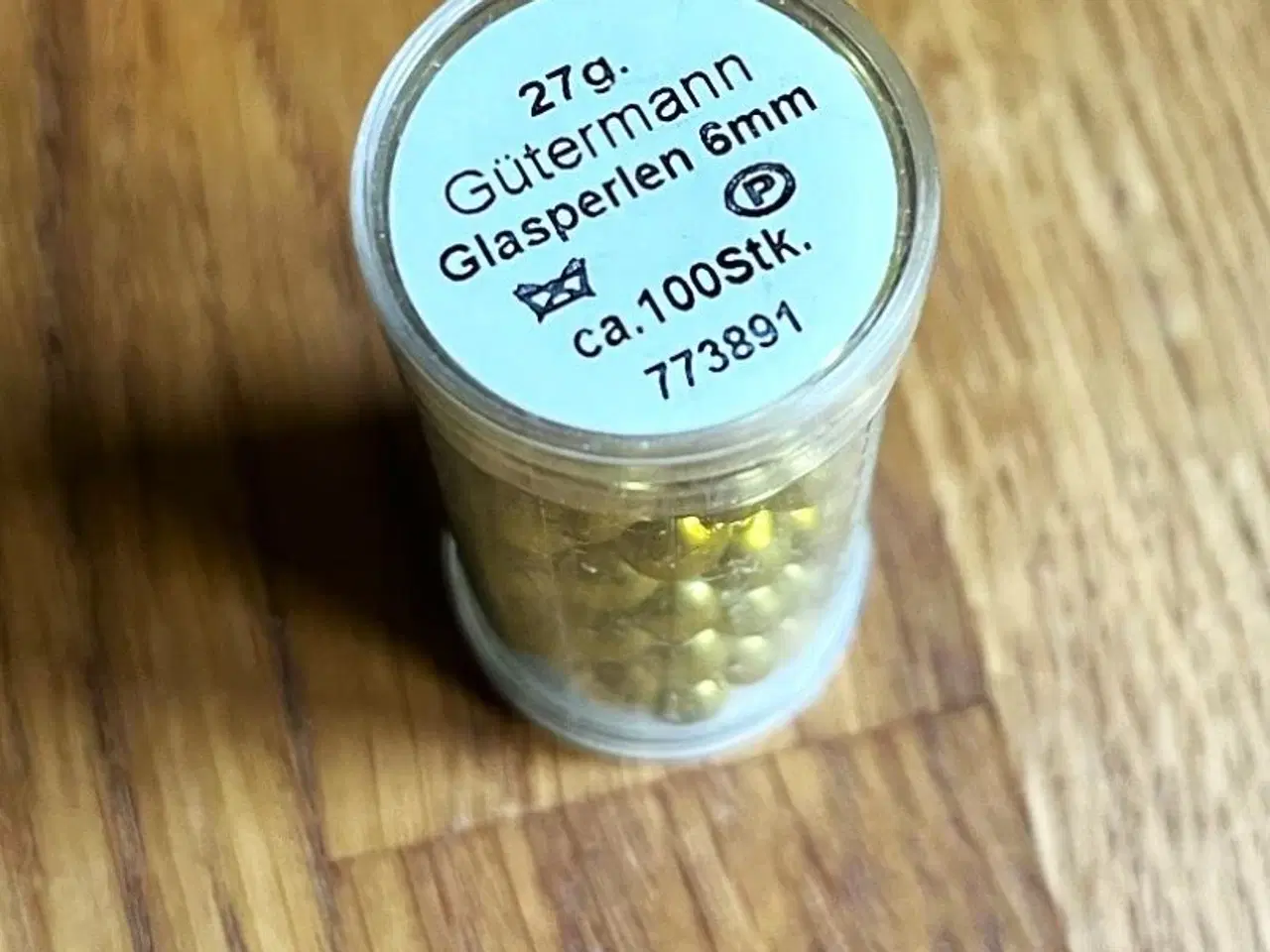 Billede 2 - Gütermann perler. 6 mm. Ca. 100 stk
