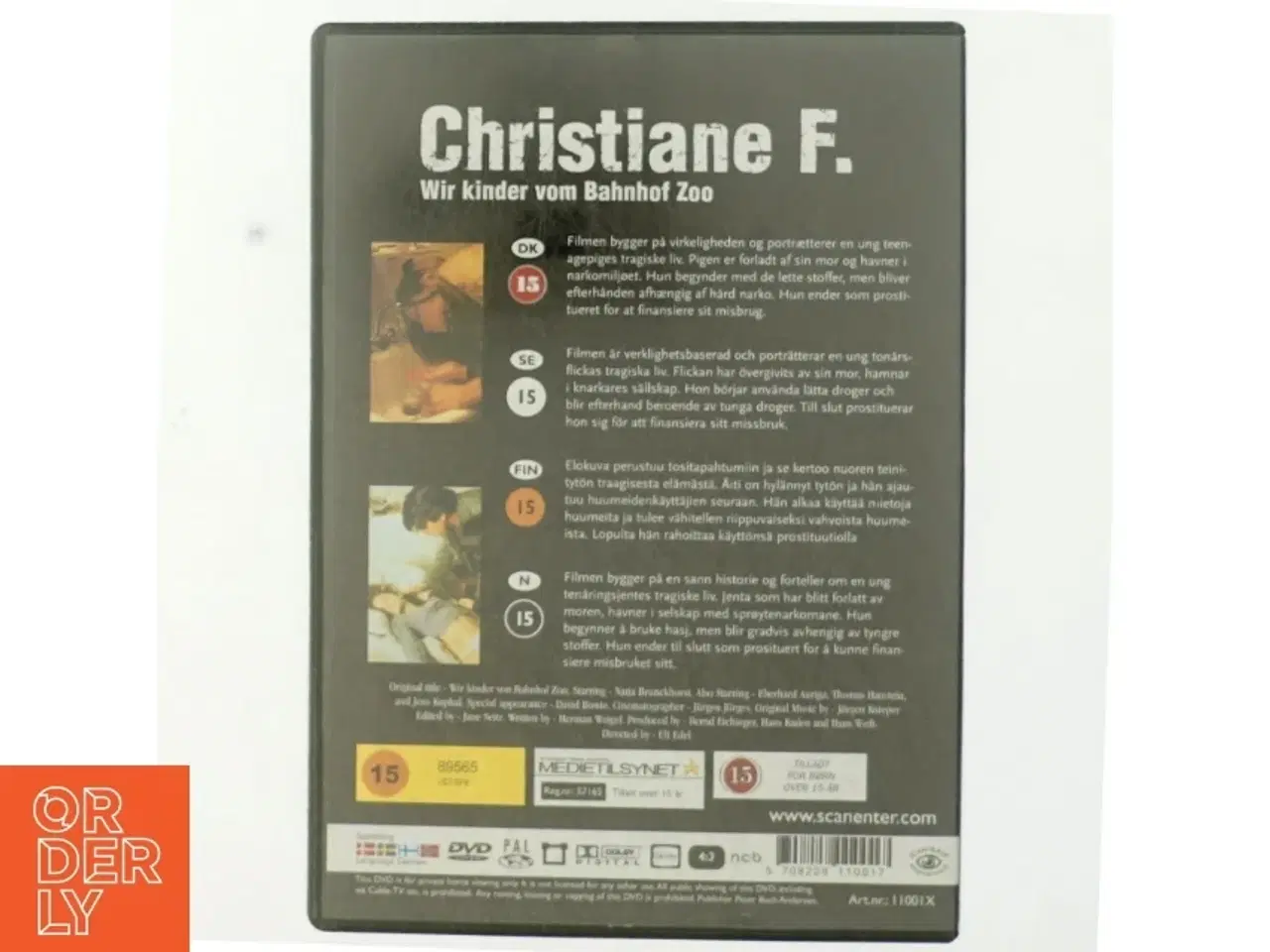 Billede 3 - CHRISTIANE F. Wir Kinder Vom Bahnhof Zoo * Natja Brunckhorst, David Bowie * REGIE: Uli Edel