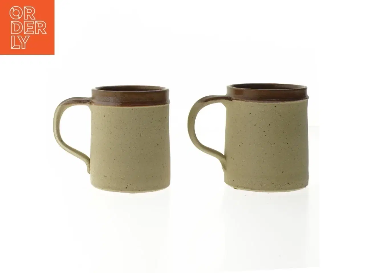 Billede 2 - Keramiske krus med håndtag (str. Ø. 7,5 cm, længde, 10 cm)