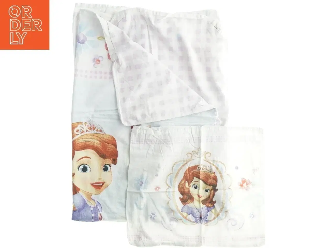 Billede 1 - Børnesengetøj med prinsesse tema