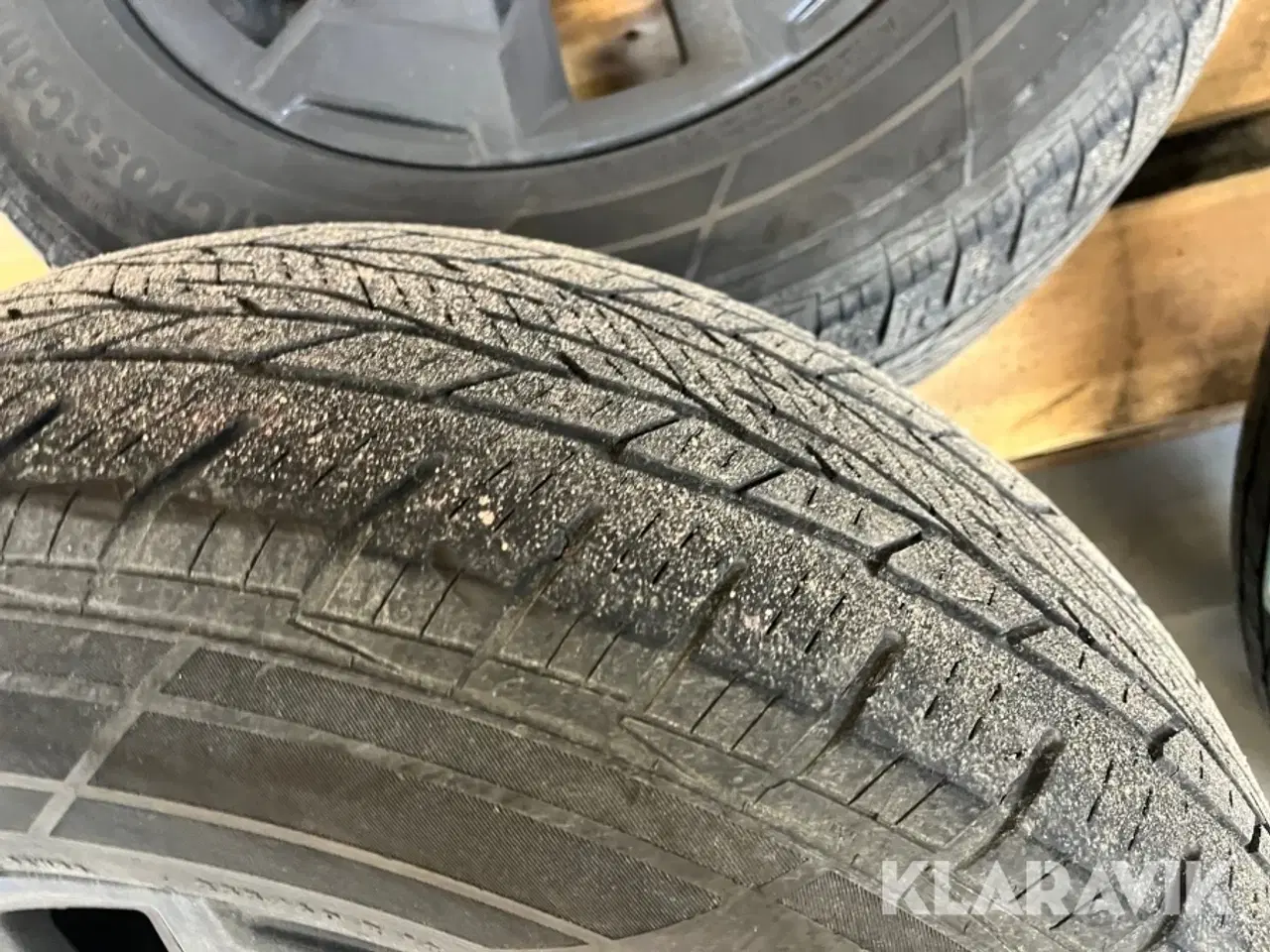 Billede 12 - Sommerhjul med alufælge Continental til Nissan Navara