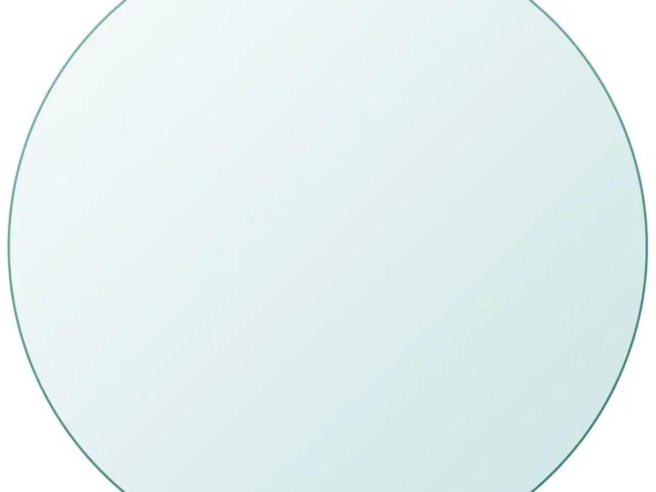 Billede 2 - Bordplade hærdet glas rund 500 mm