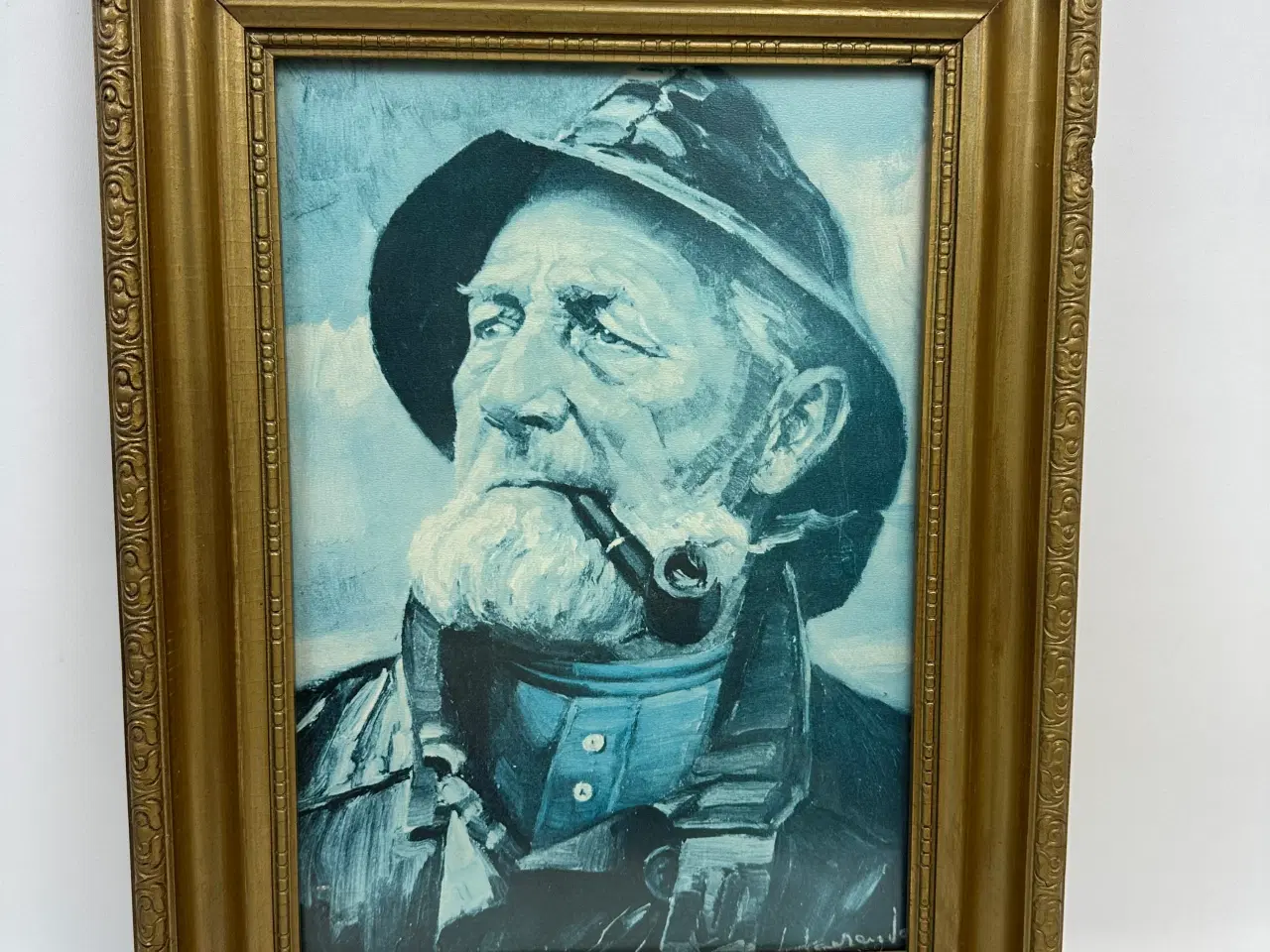 Billede 1 - Retro billede 'Fiskeren'