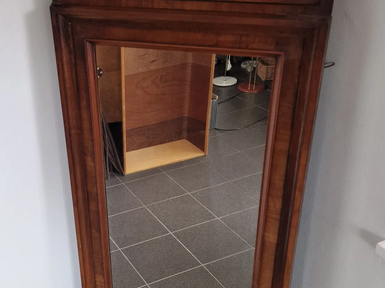 Billede 2 - Flot antik entré spejl.