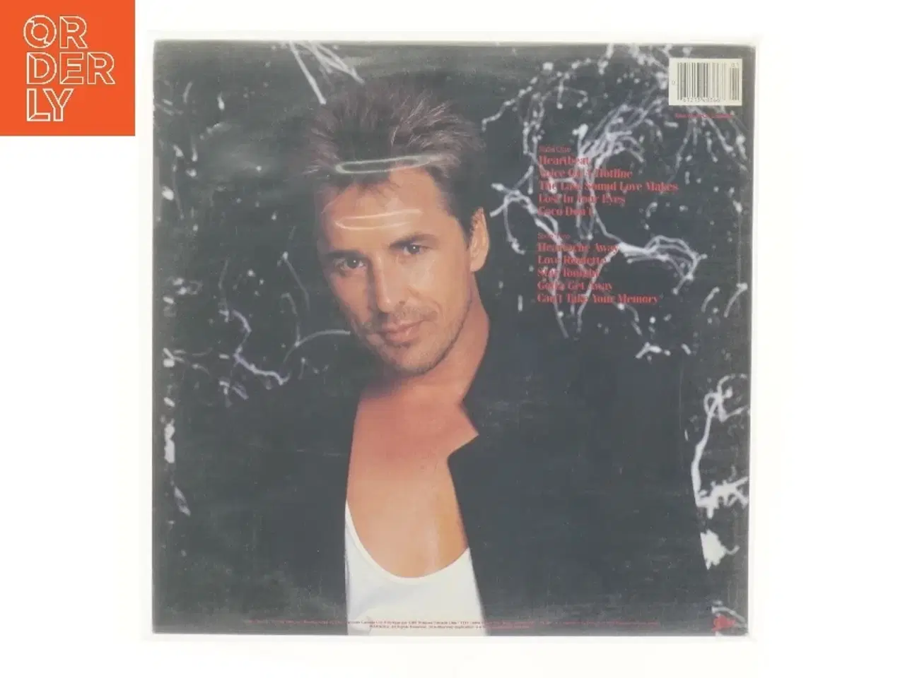 Billede 2 - Don Johnson - Heartbeat Vinyl LP