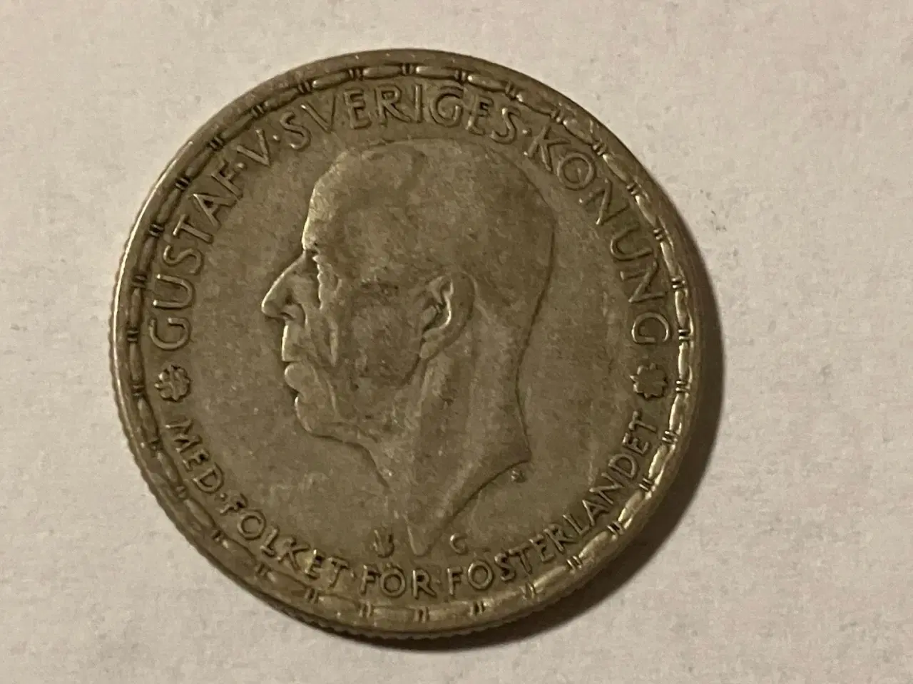 Billede 2 - 1 Krona 1943 Sweden - Silver