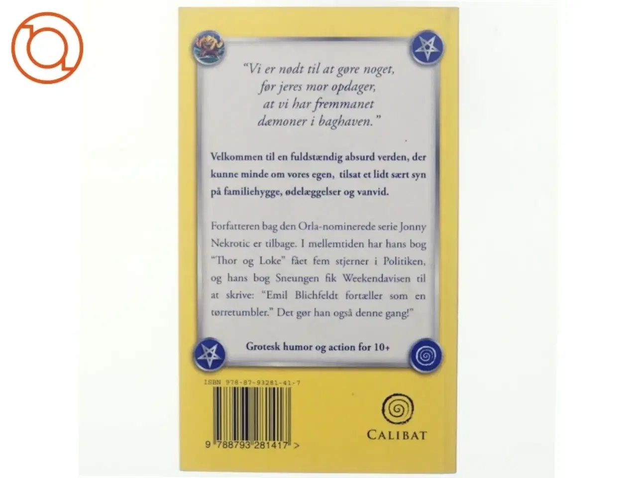 Billede 3 - Jagten på den gule dæmon af Emil Blichfeldt (Bog)