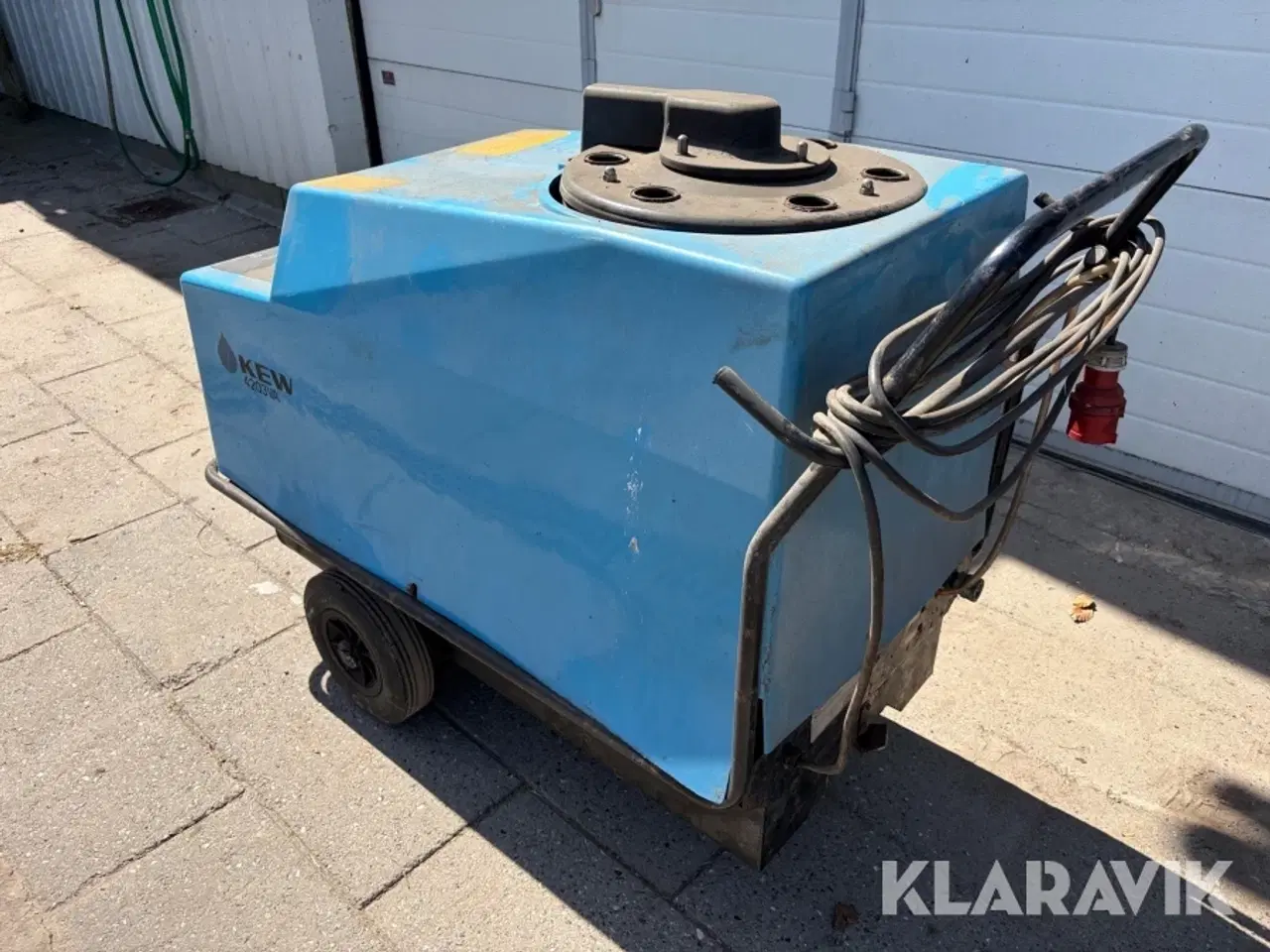 Billede 2 - Hedvandsanlæg KEW 4203VA med stor pumpe