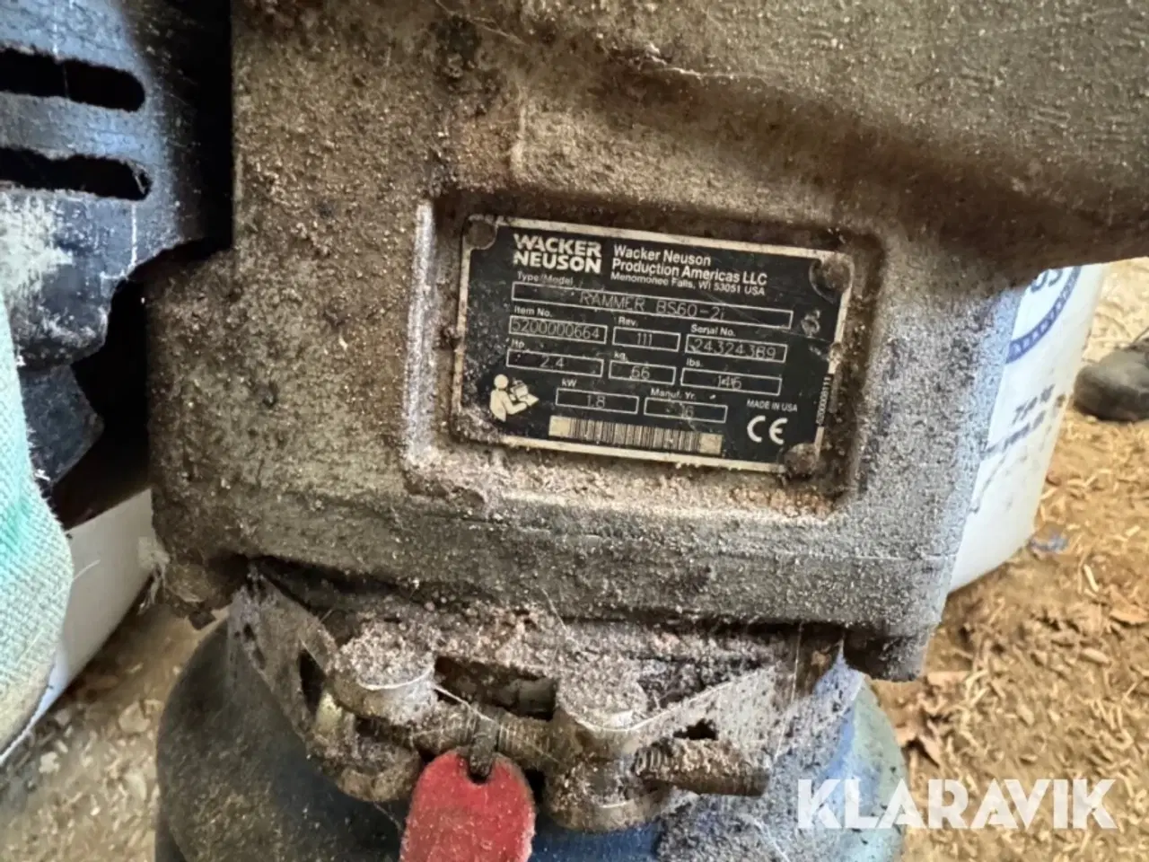 Billede 2 - Jordloppe Wacker Neuson BS60-2i "