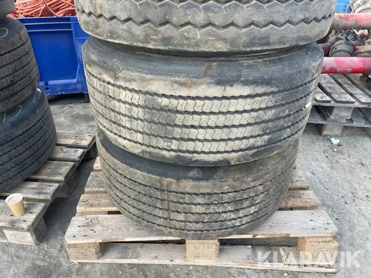 Billede 7 - Lastbilsdæk Bridgestone 385/55R22.5 4 styk