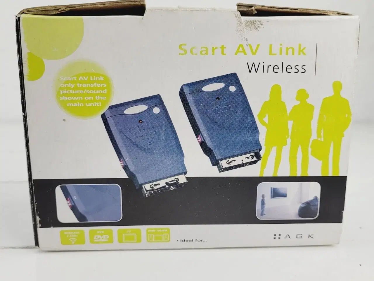 Billede 1 - ⭐️- Trådløst Scart AV-sæt på 2,4 GHz fra AGK