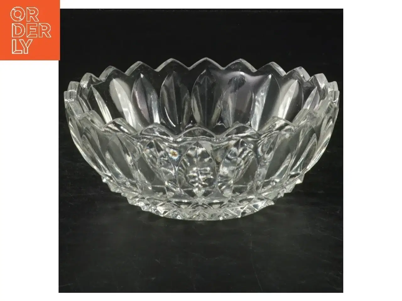 Billede 1 - Krystalskål (str. Ø. 13 cm. h. 5,5 cm)