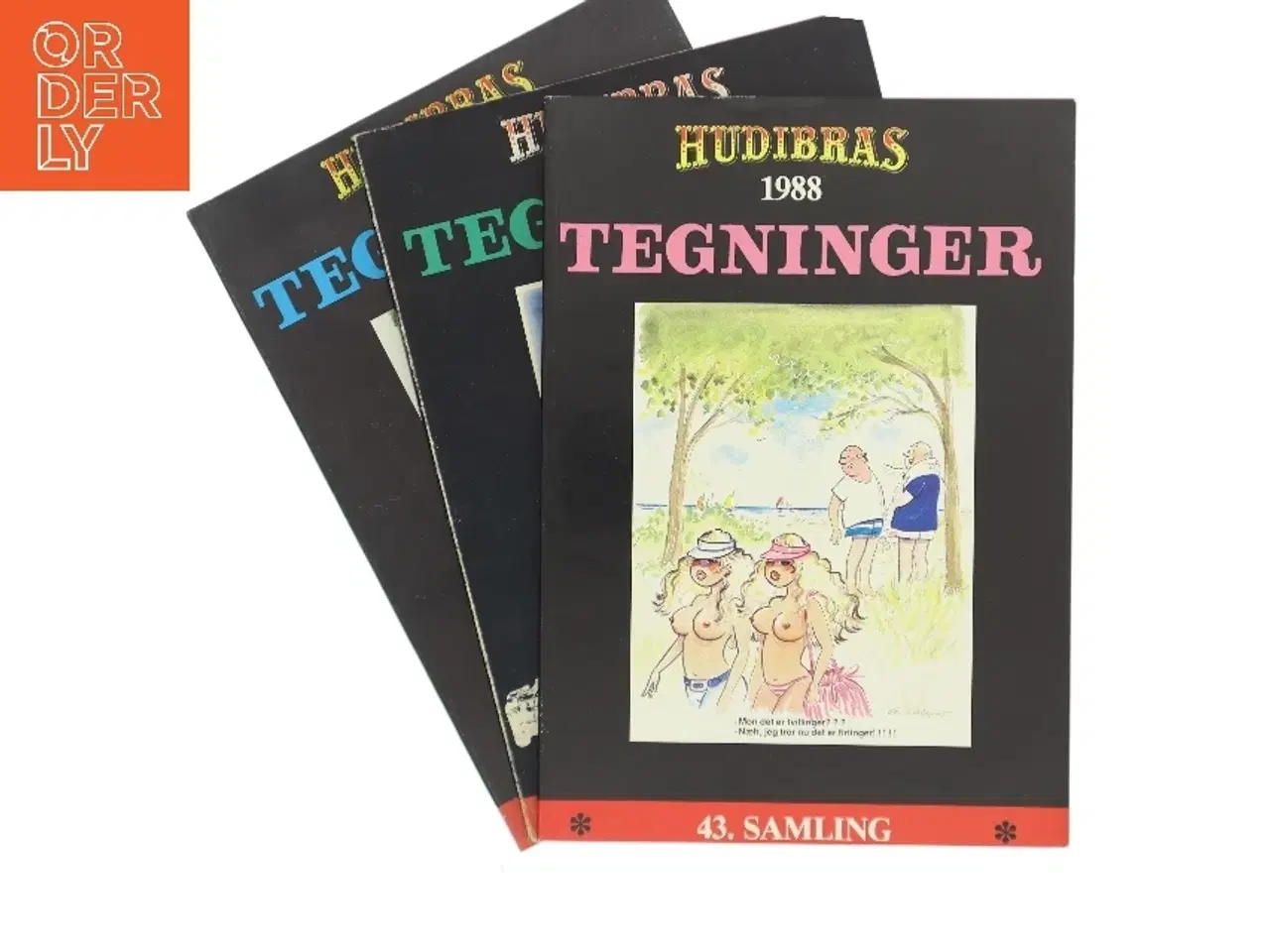 Billede 1 - Hudibras 1988 Tegninger (Bog)