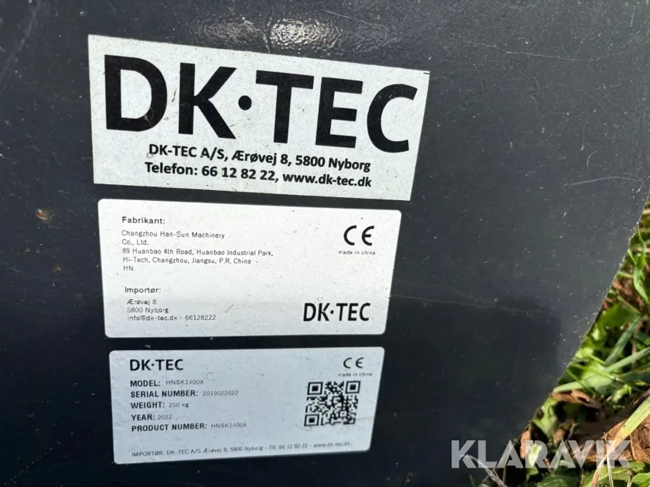 Billede 5 - Skovklo DK-TEC A/S. HNSK1400X
