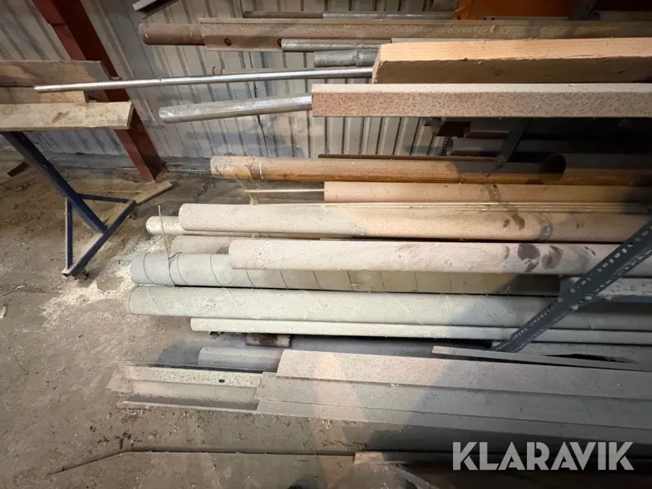 Billede 6 - Stålreoler med indhold 6 styk