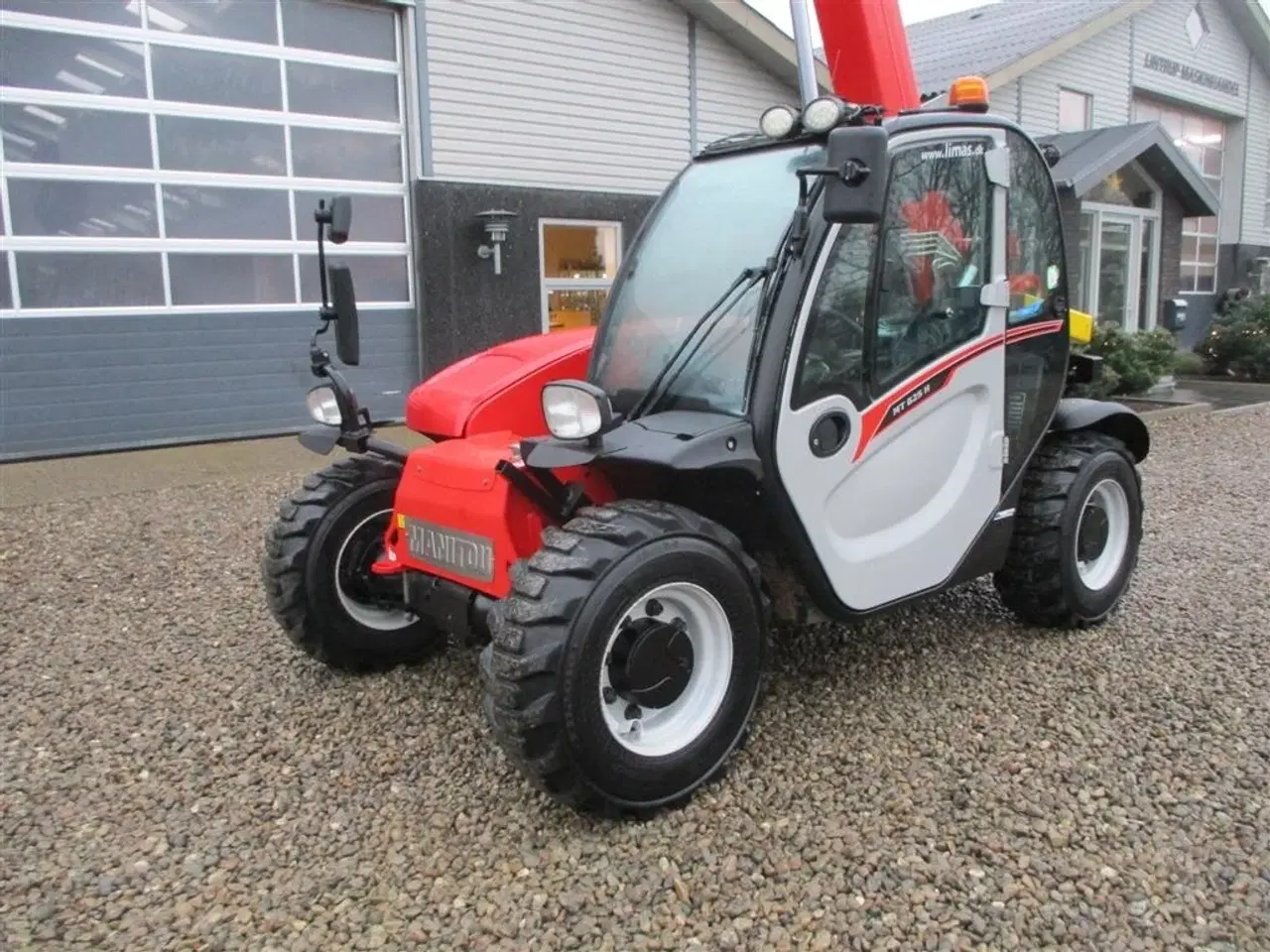 Billede 12 - Manitou MT625H Comfort Dansk maskine, med hydrauliske pallegafler.