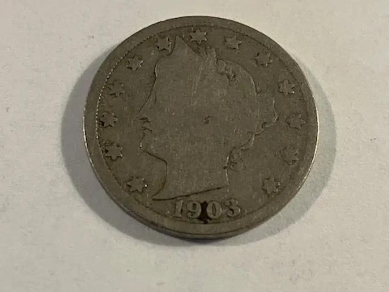 Billede 1 - Five Cent 1903 USA