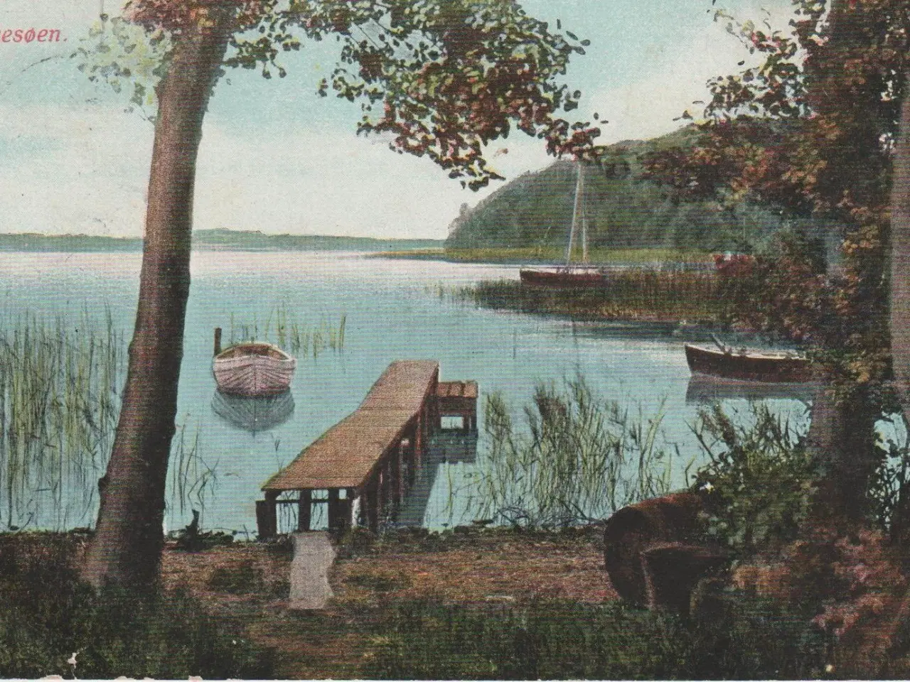 Billede 5 - Gamle frankerede danske postkort