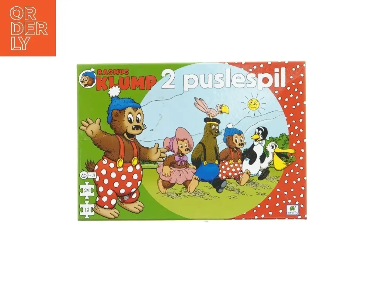 Billede 1 - Rasmus Klump puslespil fra Rasmus Klump (str. 20 x 29 cm)
