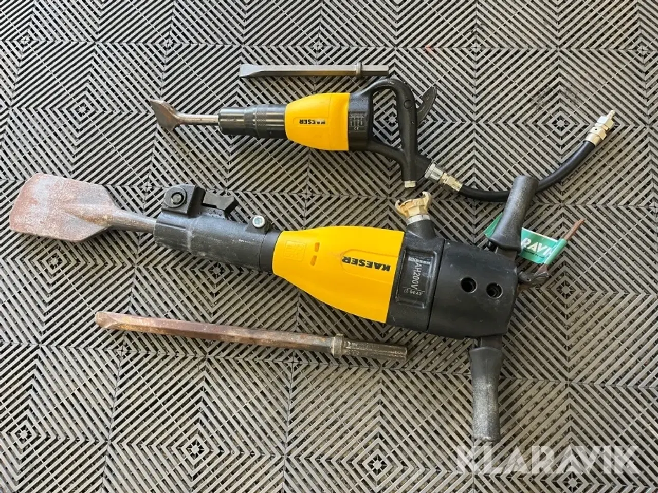 Billede 1 - Tryklufthammer Kaeser AH200V og H60 2 styk