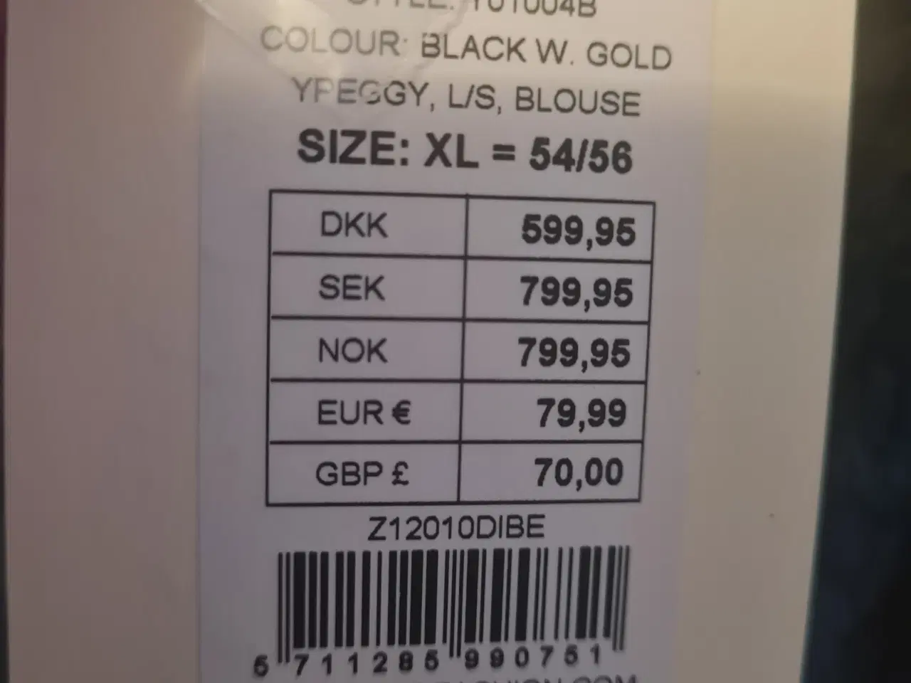 Billede 6 - Ny tunika str xl 54 fra Zay