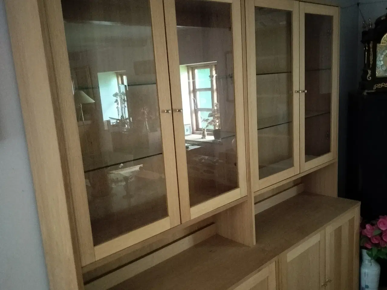 Billede 1 - Reol system i ubehandlet eg