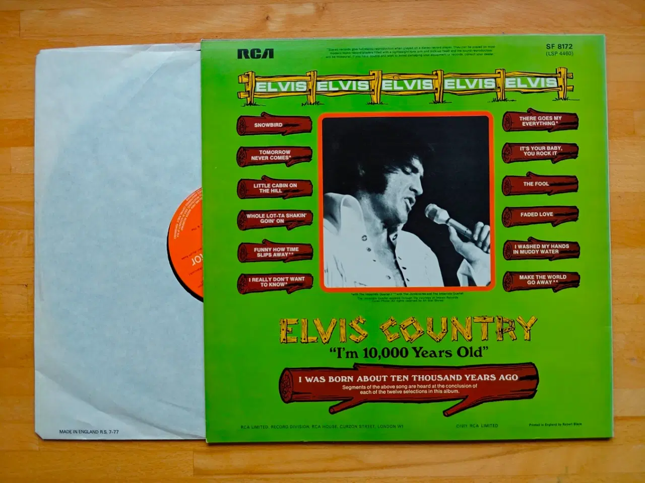Billede 2 - LP, Elvis Presley – Elvis Country