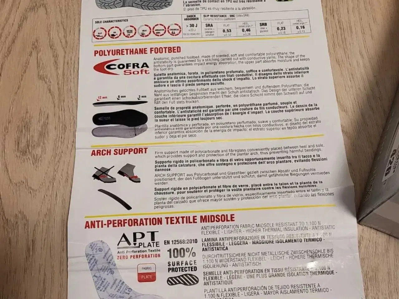 Billede 4 - Sikkerhedssko 42 COFRA Grand slam