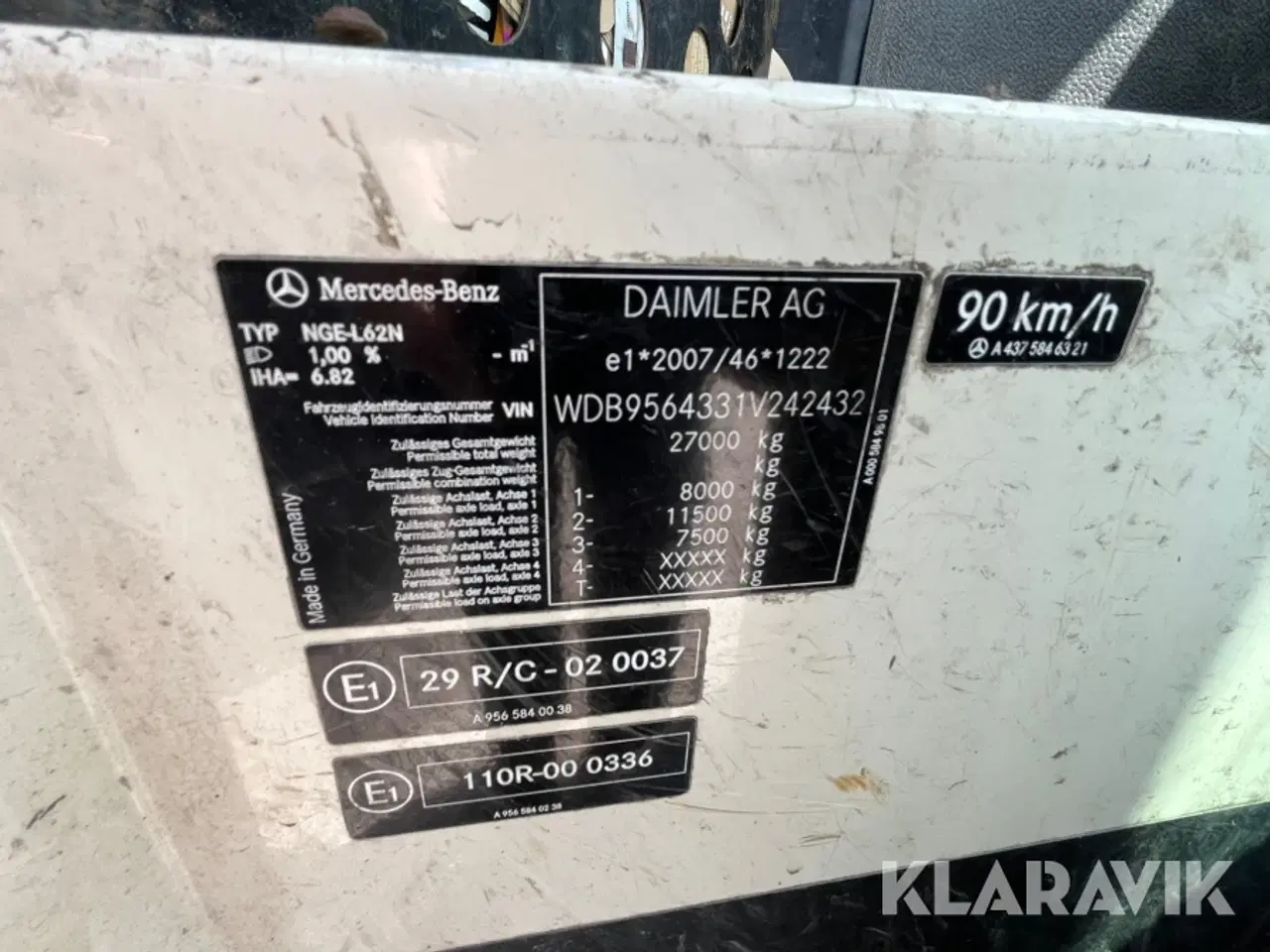 Billede 5 - Skraldebil Mercedes-Benz Econic 2630 GL ENA 6X2/4