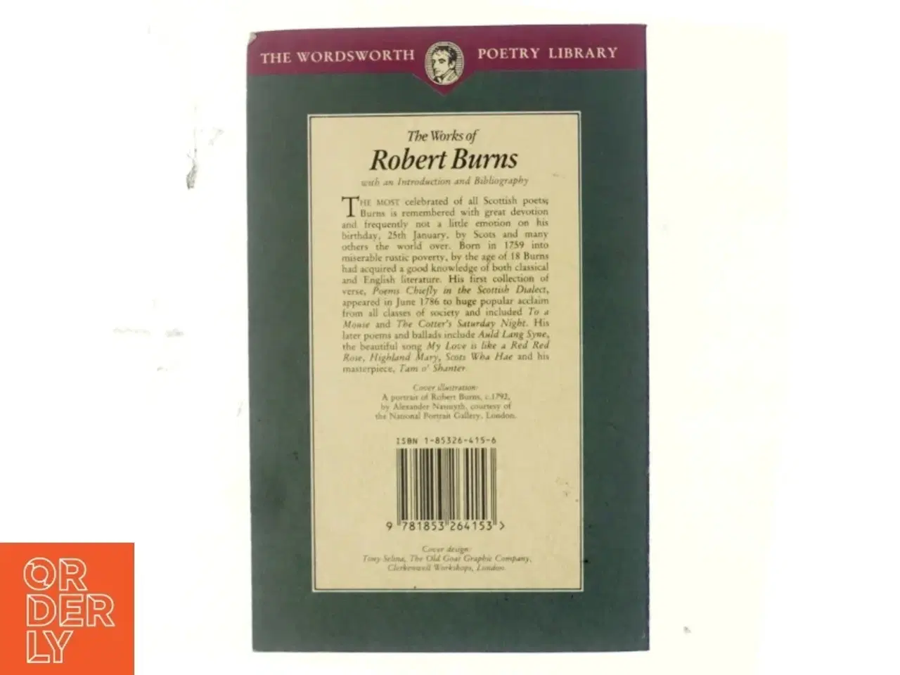 Billede 3 - The works of Robert Burns : with an introduction and bibliography af Robert Burns (Bog)