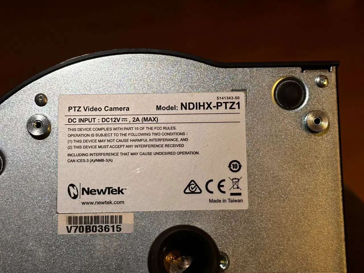 Billede 4 - Newtek PTZ1 Kamera