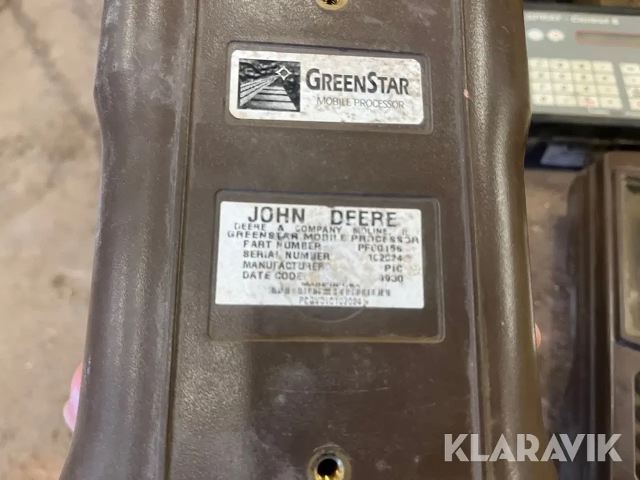 Billede 3 - Styring til maskiner Greenstar 6styk