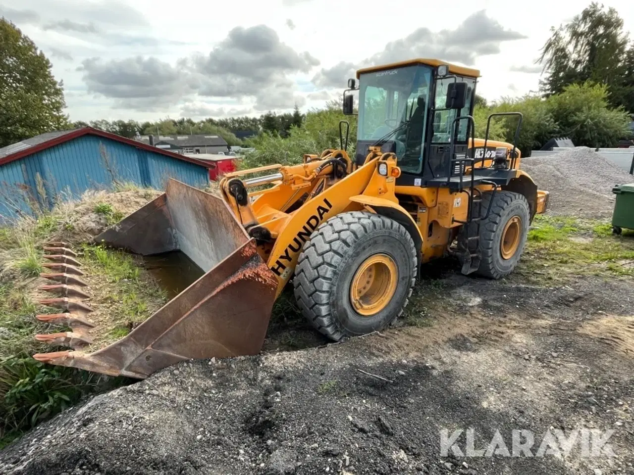 Billede 1 - Gummiged Huyndai HL760-7A