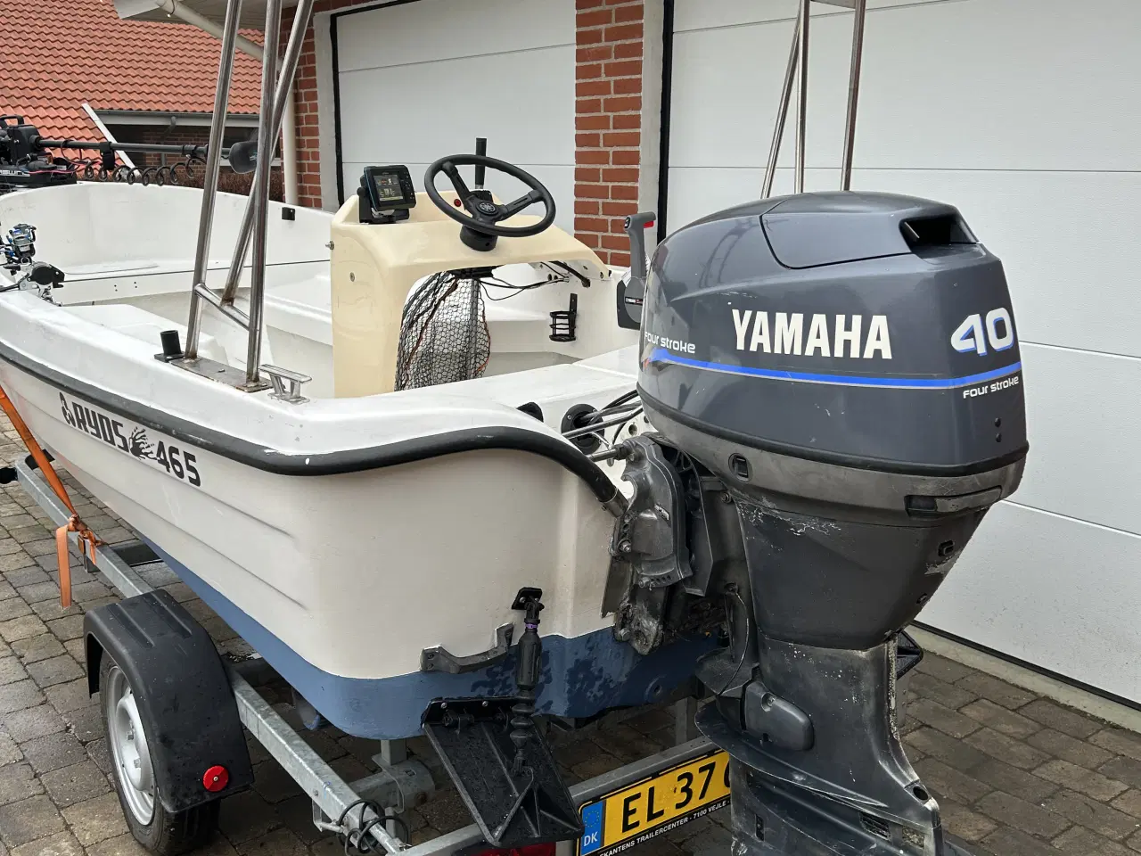 Billede 3 - RYDS 465 R m. Yamaha F40 hk 4T + trailer 2022