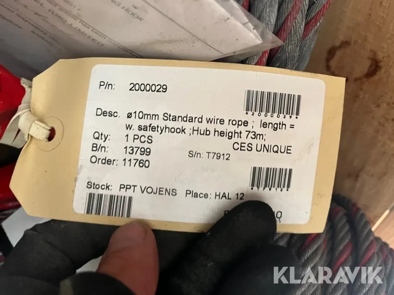 Billede 9 - Lot - Wire og hoistbags 4 paller