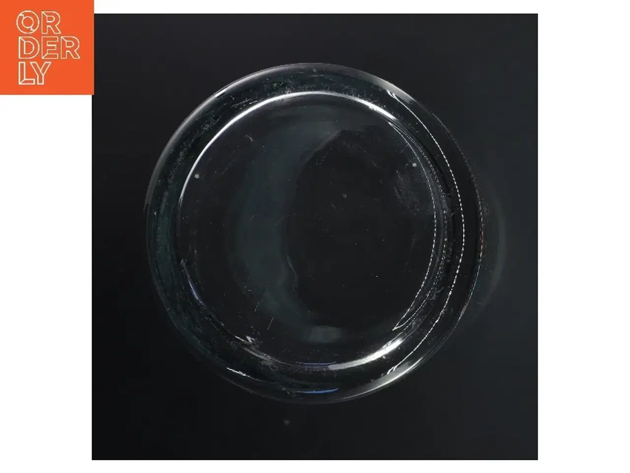 Billede 3 - Cylindrisk glasvase (str. Ø 12 cm længde 30 cm)