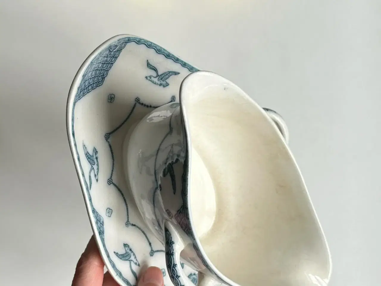 Billede 7 - Gustavsberg Øresund, patineret sovseskål