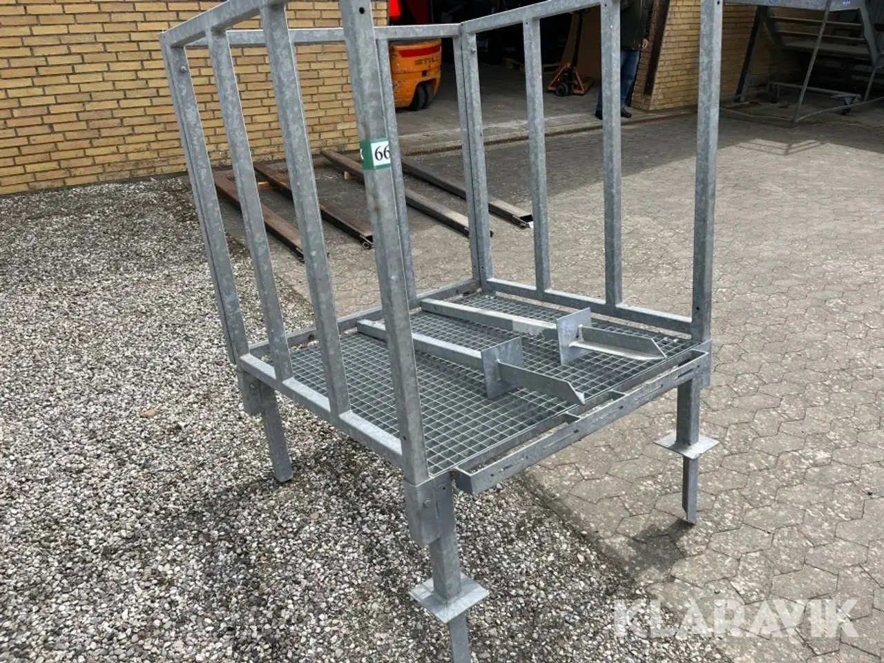 Billede 3 - Rapo cylinderstativ  galvaniseret