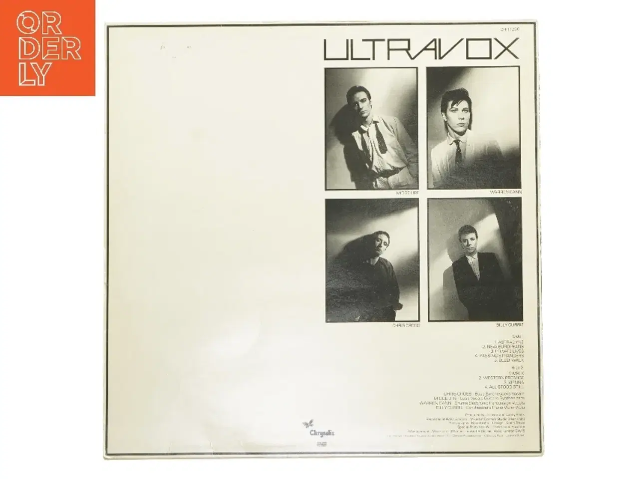 Billede 2 - Ultravox Vienna LP vinyl fra Chrysalis