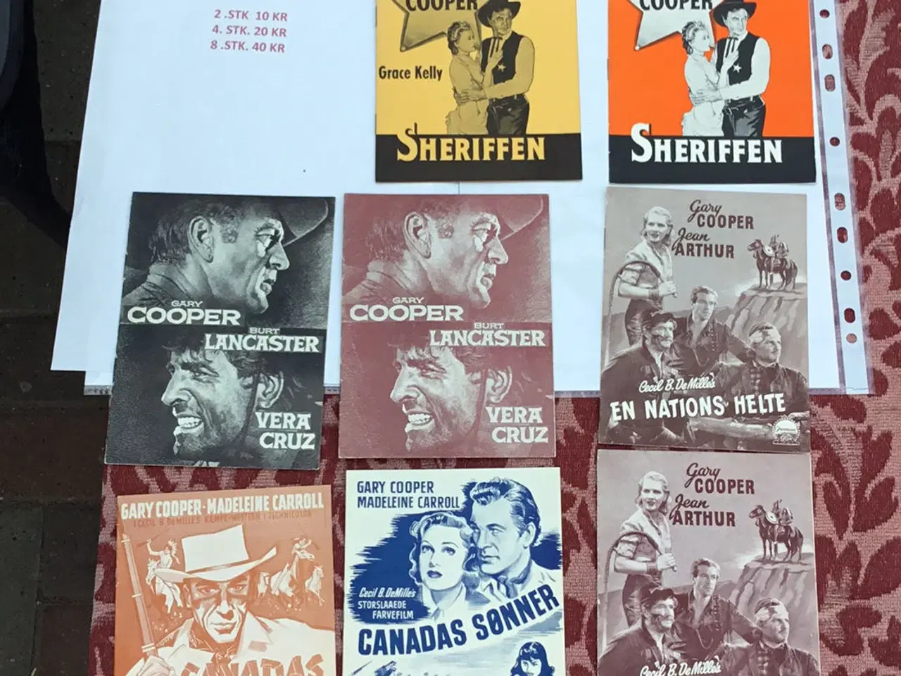 Billede 2 - Filmprogrammer Cooper & Cagney - se rabat