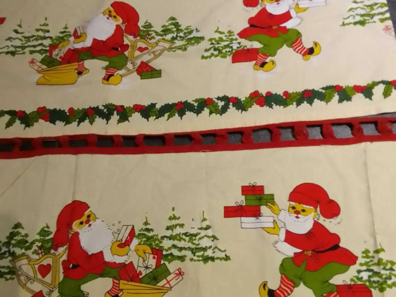 Billede 1 - Vintage julegardin fra 70 erne