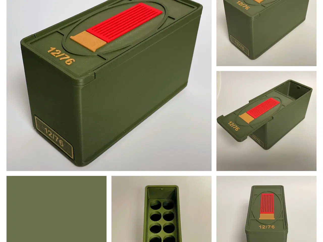 Billede 5 - 3-pack ammo-opbevaringsbokse – flere kalibre