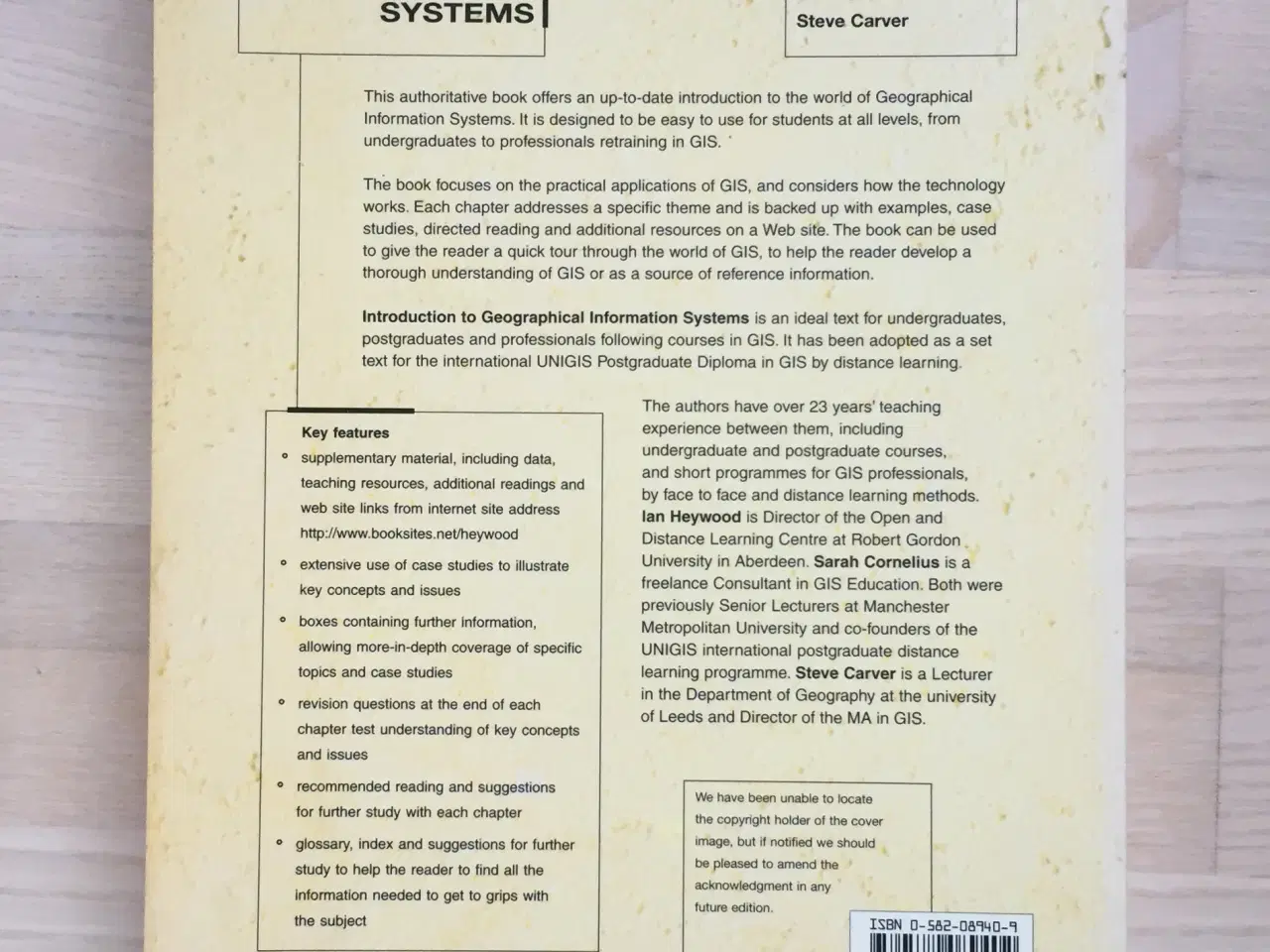 Billede 2 - An Introduction to Geographical Information System